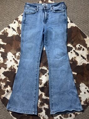 Wrangler Retro High Rise Flare Denim Jeans 30/29